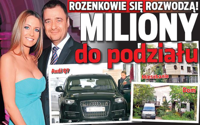 Rozenkowie się rozwodzą! MILIONY DO PODZIAŁU