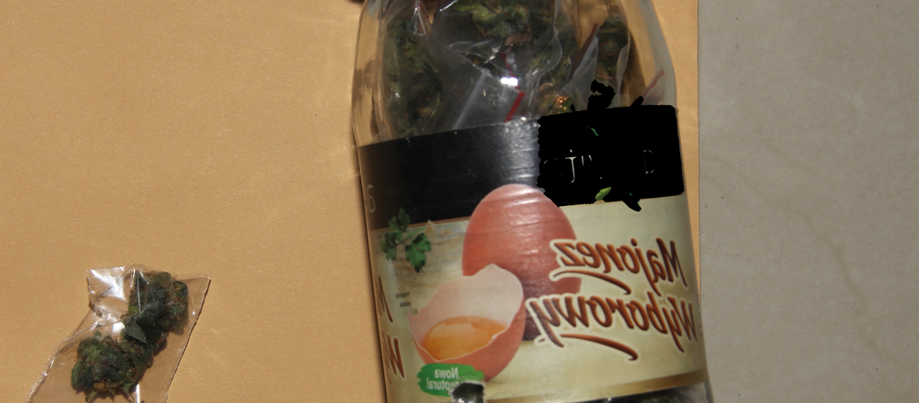 Marihuana w soiku po majonezie. Policjanci z Białegostoku zatrzymali 39-latka