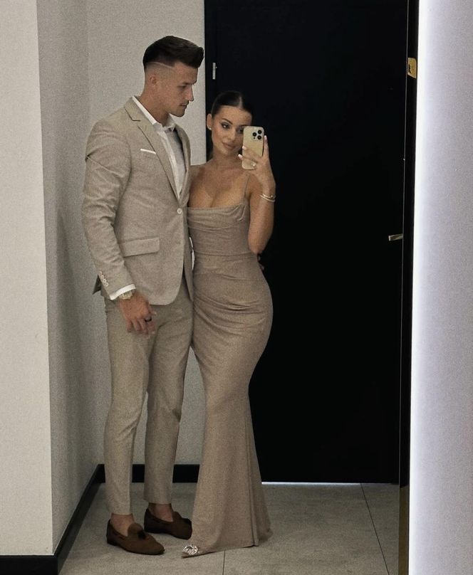 Arkadiusz Reca z żoną 