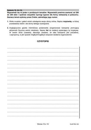 Matura 2021 - angielski poziom rozszerzony. Arkusz CKE