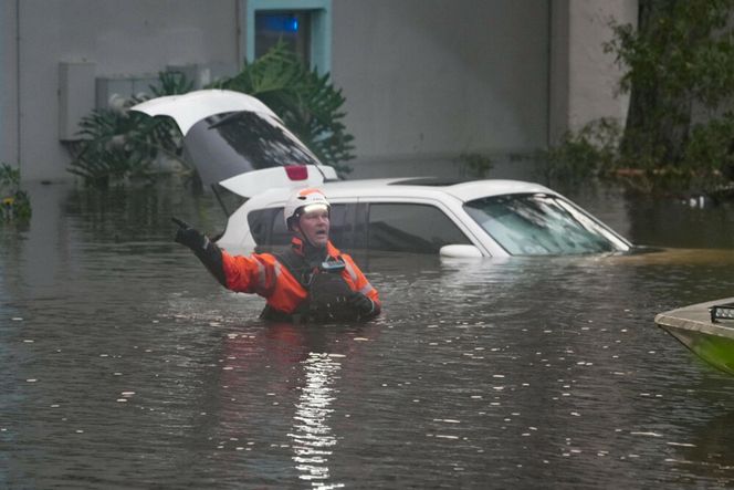 Aligatory wpływają do domów! Apokaliptyczne sceny na Florydzie