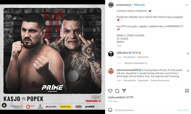 Norman Parke Bez Ogr dek O Walce Don Kasjo Popek Wytypowa Faworyta 