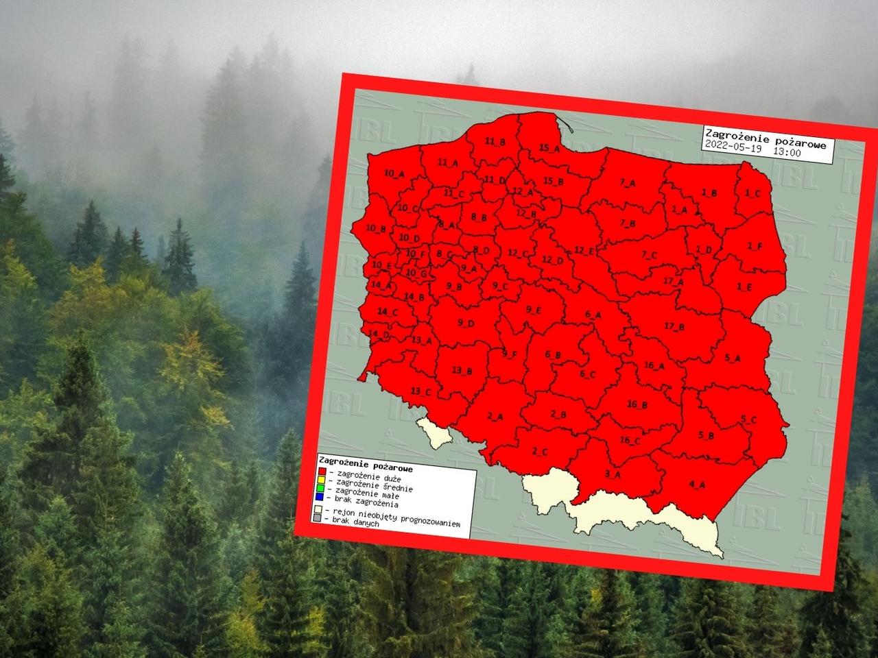Cała Polska na czerwono. Wydano najwyższy stopień zagrożenia!  