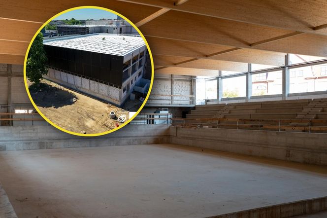 Postępy na budowie Szczecińskiego Domu Sportu - maj 2025