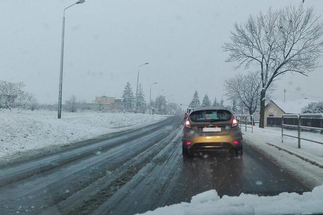 Śnieżny poranek w Lublinie