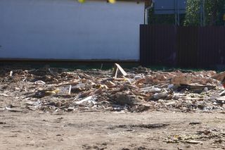 Zabytkowe domki na białostockich Dojlidach zburzone