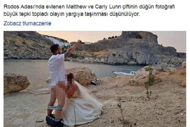 Całkowity zakaz ślubów na Rodos dla Brytyjczyków. Zawiniło jedno zdjęcie