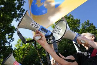 Protest w obronie TVN i wolnych mediów