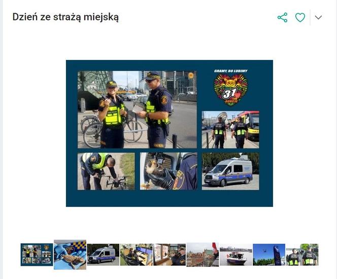 Dzień ze stołeczną Strażą Miejską