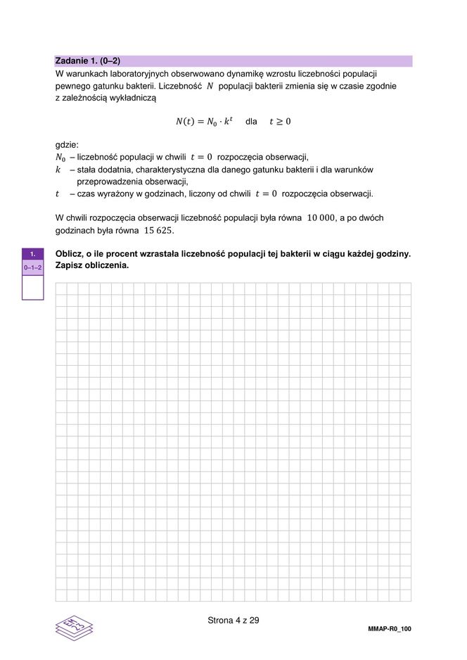 Matura 2025 - matematyka rozszerzona