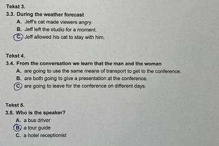 Matura 2023: angielski. Arkusze CKE i odpowiedzi. Poziom podstawowy [Formuła 2015]c