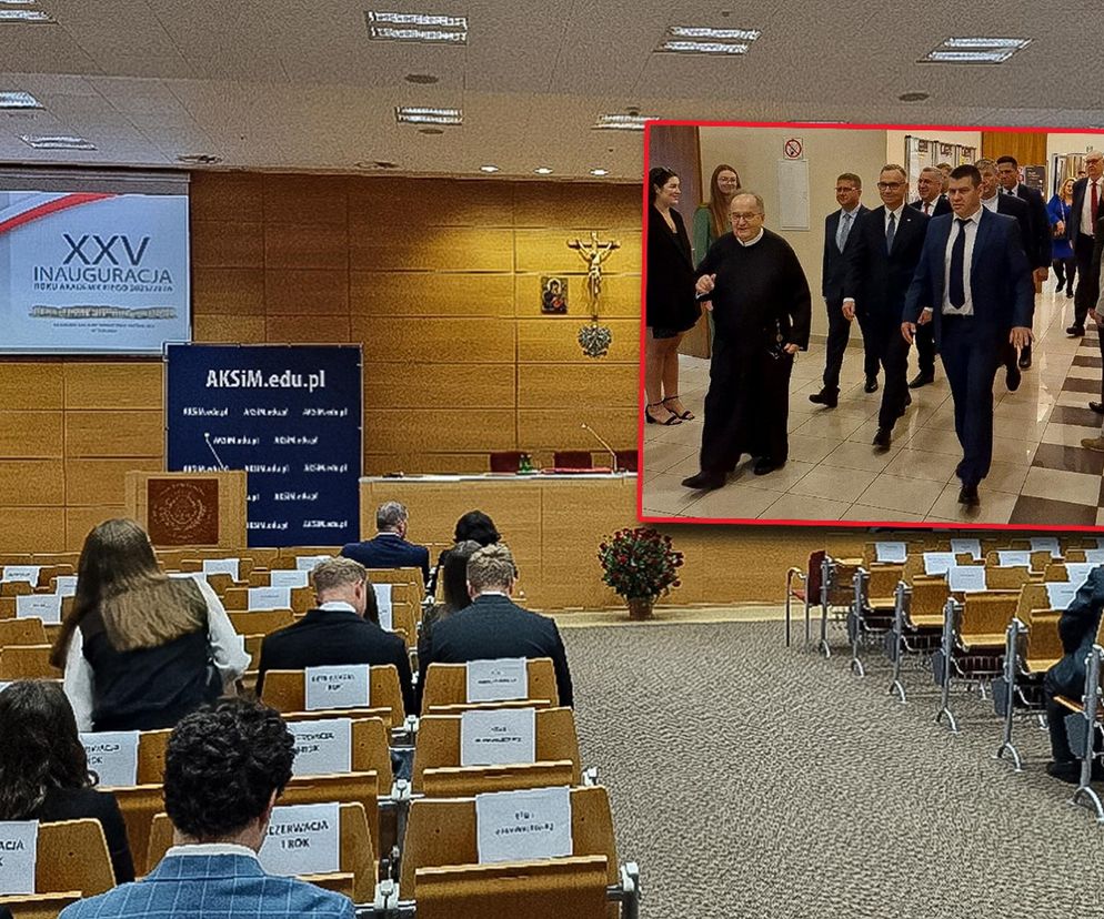 Piękne studentki o. Rydzyka przyćmiły byłego prezydenta Andrzeja Dudę