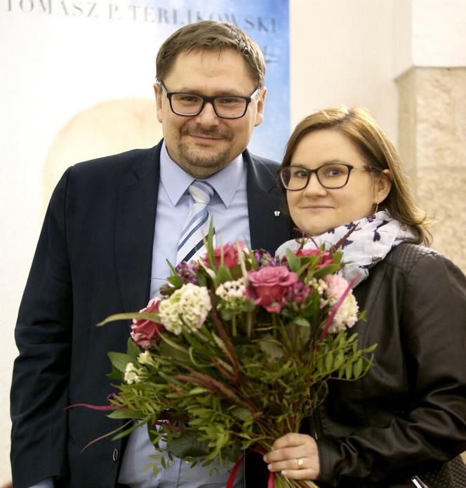 Tomasz Terlikowski z żoną Małgorzatą Terlikowską