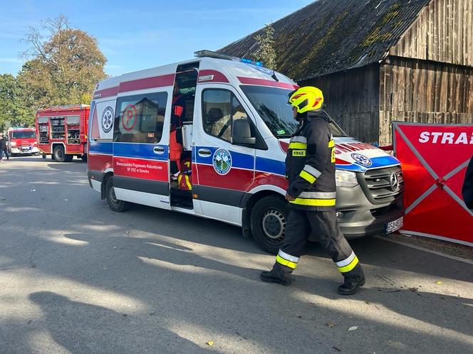  Humniska. Tragiczny wypadek. Nie żyje dziecko [Galeria]