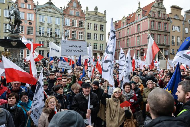 Manifestacja KOD - Gdańsk