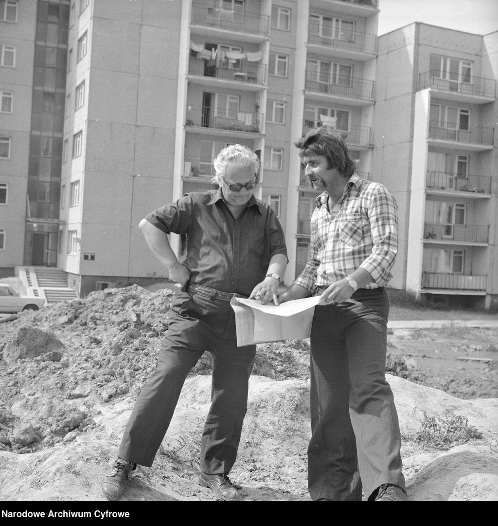 Budowa Ursynowa w 1977 roku