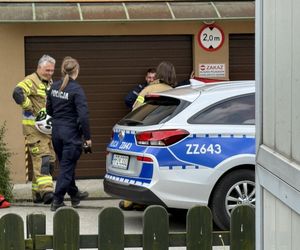 Tragedia w Ząbkach. Ciało kobiety leżało na chodniku. Na miejscu policja