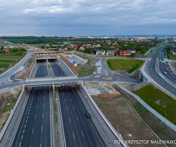Odcinkowy pomiar prędkości na północnej obwodnicy Krakowa