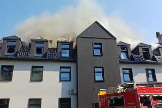 Pożar hotelu Senator w Starachowicach