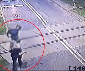 Mikołów: Policjanci w ostatniej chwili uratowali 6-latka. Chłopiec bawił się na torach 
