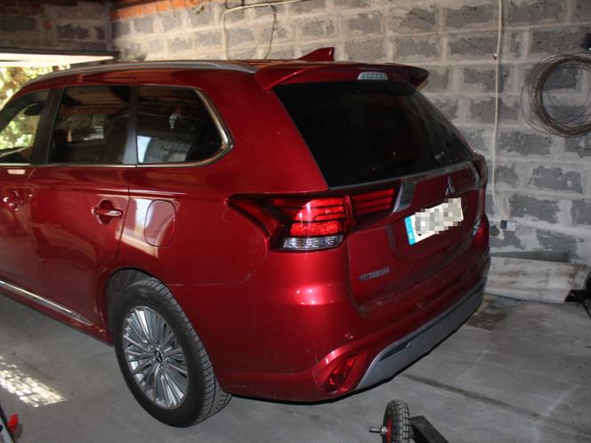 Mitsubishi Outlander pochodzące z kradzieży na terenie Niemiec