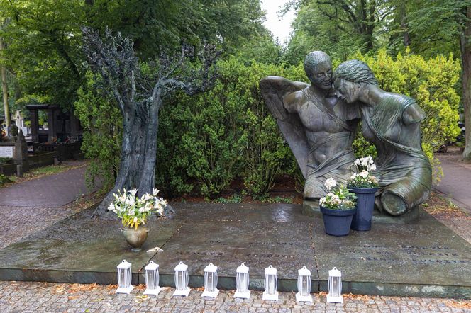 Grób Jana Kulczyka 10 lat od jego śmierci 