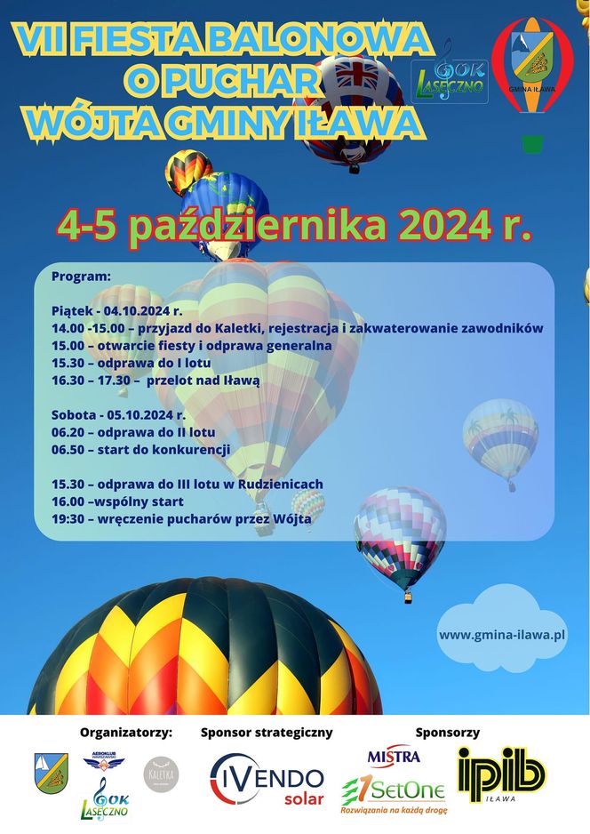 Fiesta Balonowa Gminy Iława 2024