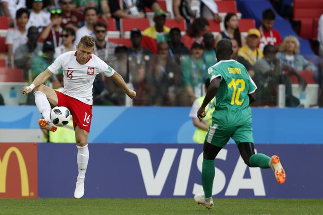 Pierwszy mecz Polaków na Mundialu w Rosji. Mecz Polska - Senegal