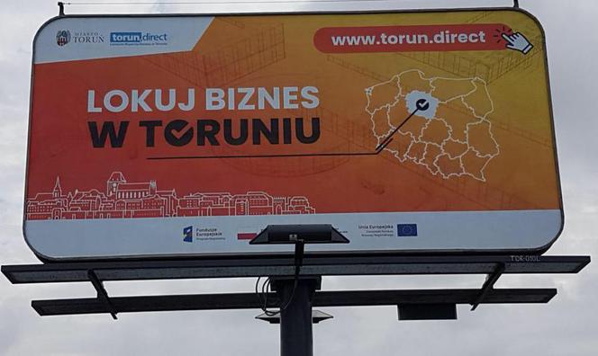 Przez miesiąc Toruń na billboardach w całej Polsce