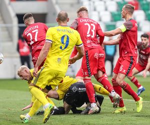 Zagłębie Sosnowiec - Polonia Bytom. Zdjęcia z murawy