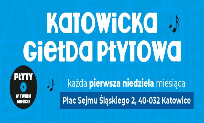 Katowicka Giełda Płytowa - niedziela 1 grudnia