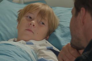 M jak miłość odc. 1838. Marcin (Mikołaj Roznerski), Szymek (Staś Szczypiński)