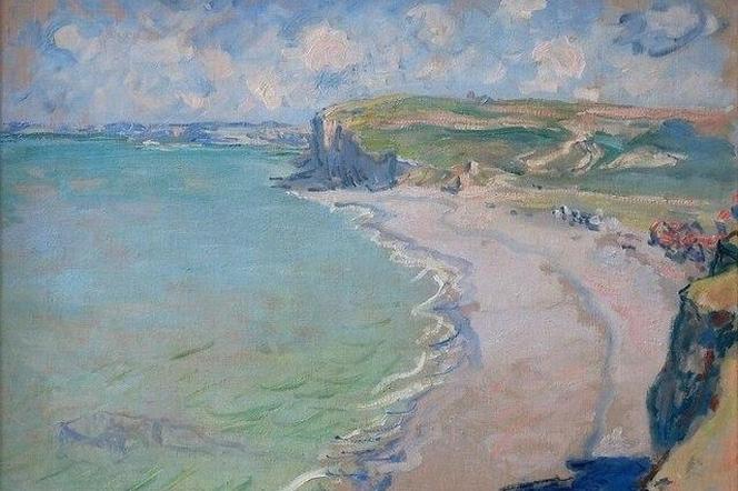 Claude Monet, Plaża w Pourville (1882 r.) - Muzeum Narodowe w Poznaniu 