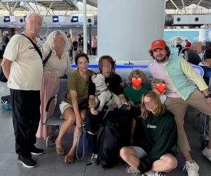 Anna Dereszowska zalała się łzami na lotnisku