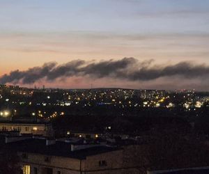 Pożar chińskiego sklepu w Rudzie Śląskiej