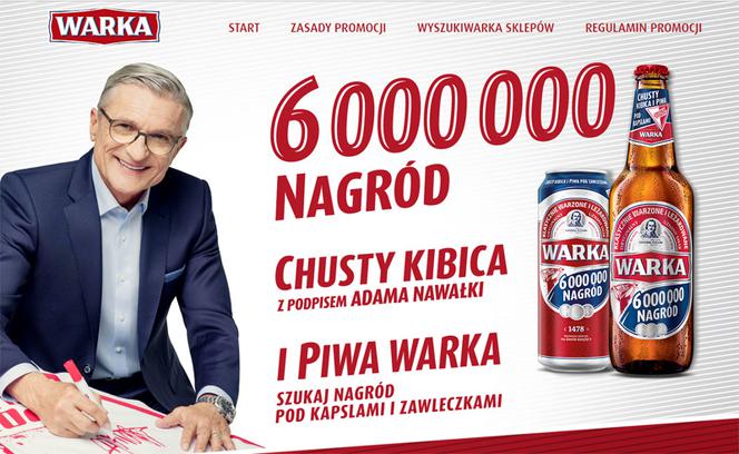 Gwiazdy polskiej piłki reklamują alkohol