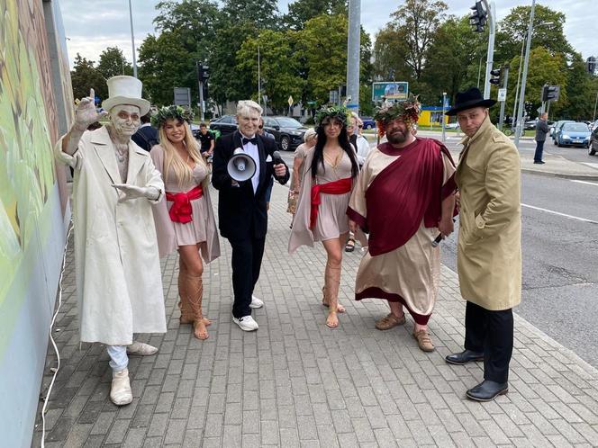 Nowy mural w Zielonej Górze. Za nami uroczyste odsłonięcie dzieła na ścianie Aresztu w Zielonej Górze 