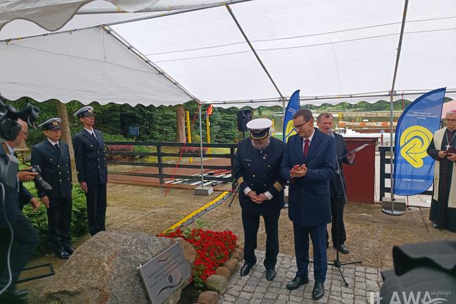 Mateusz Morawiecki z wizytą w ośrodku szkolenia kapitanów w Kamionce pod Iławą