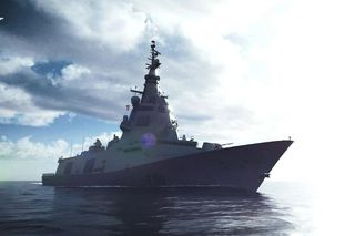  Hiszpańska fregata F-110 