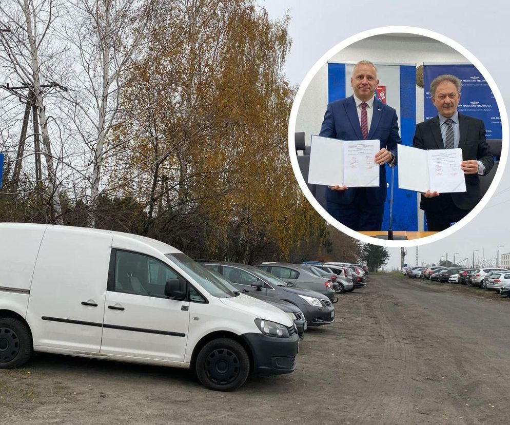 Ponad 160 miejsc i dwa nowe parkingi przy stacji Siedlce Zachodnie. Miasto podpisało umowę