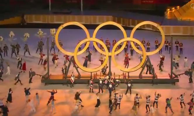 Defilada Polaków podczas ceremonii otwarcia Tokio 2020