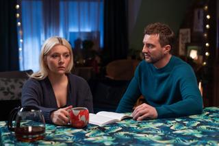 M jak miłość odc. 1717. Bartek (Arkadiusz Smoleński), Ula (Iga Krefft)