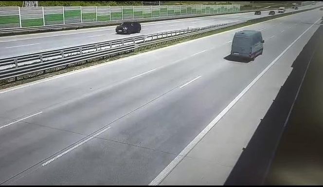 Chwile grozy na autostradzie A1. Samochód z wiceministrem Koperskim uniknął czołówki. BMW jechało pod prąd