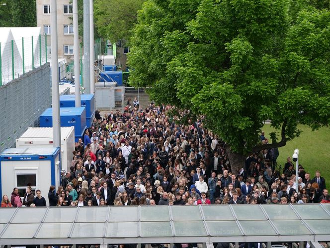 Najbardziej nietypowa matura w Polsce. Pięć tysięcy uczniów na stadionie