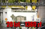 Cmentarz Rakowicki w Krakowie - 20 lat - 1360 zł