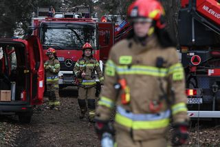 Runął strop budynku w Warszawie (23.01.2025)