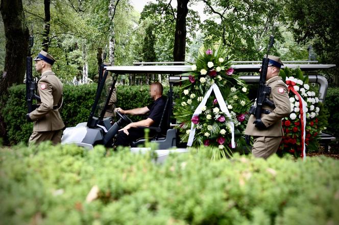 Pogrzeb Waldemara Marszałka na Cmentarzu Bródnowskim