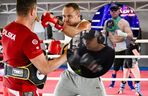 Karol Nawrocki trenuje boks