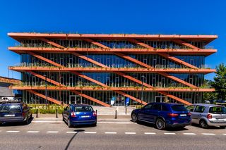 Centrum Przestrzeni Innowacyjnej SGH przy ulicy Batorego w Warszawie