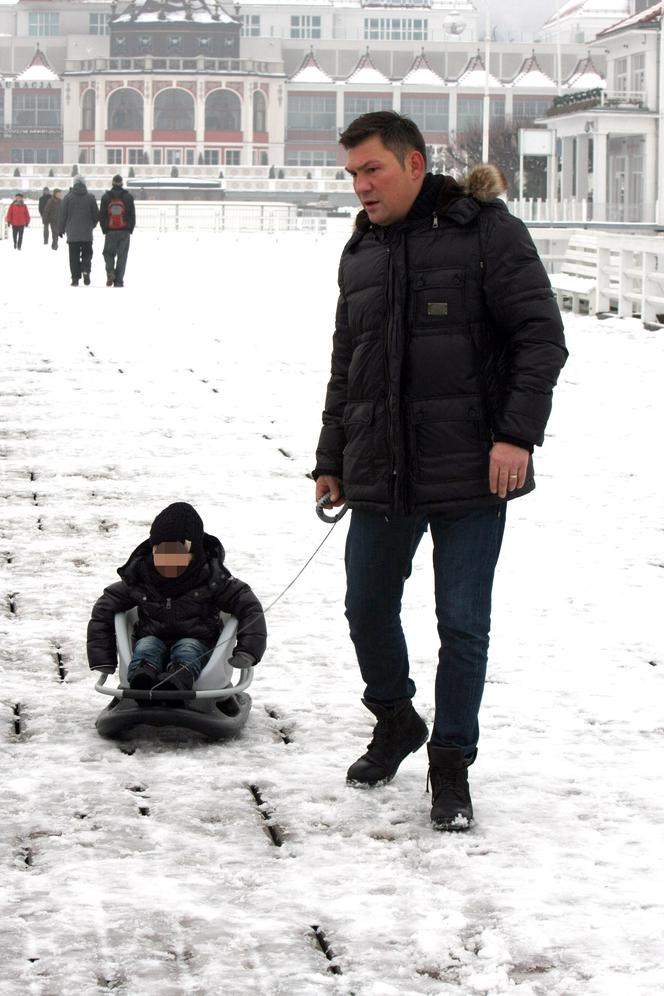 Dla synka łapie gołąbki